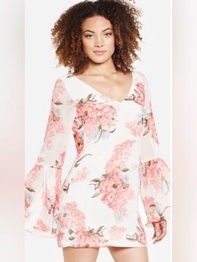 💕 Show Me Your MuMu Blossom Blush Mini Dress In Medium 💕